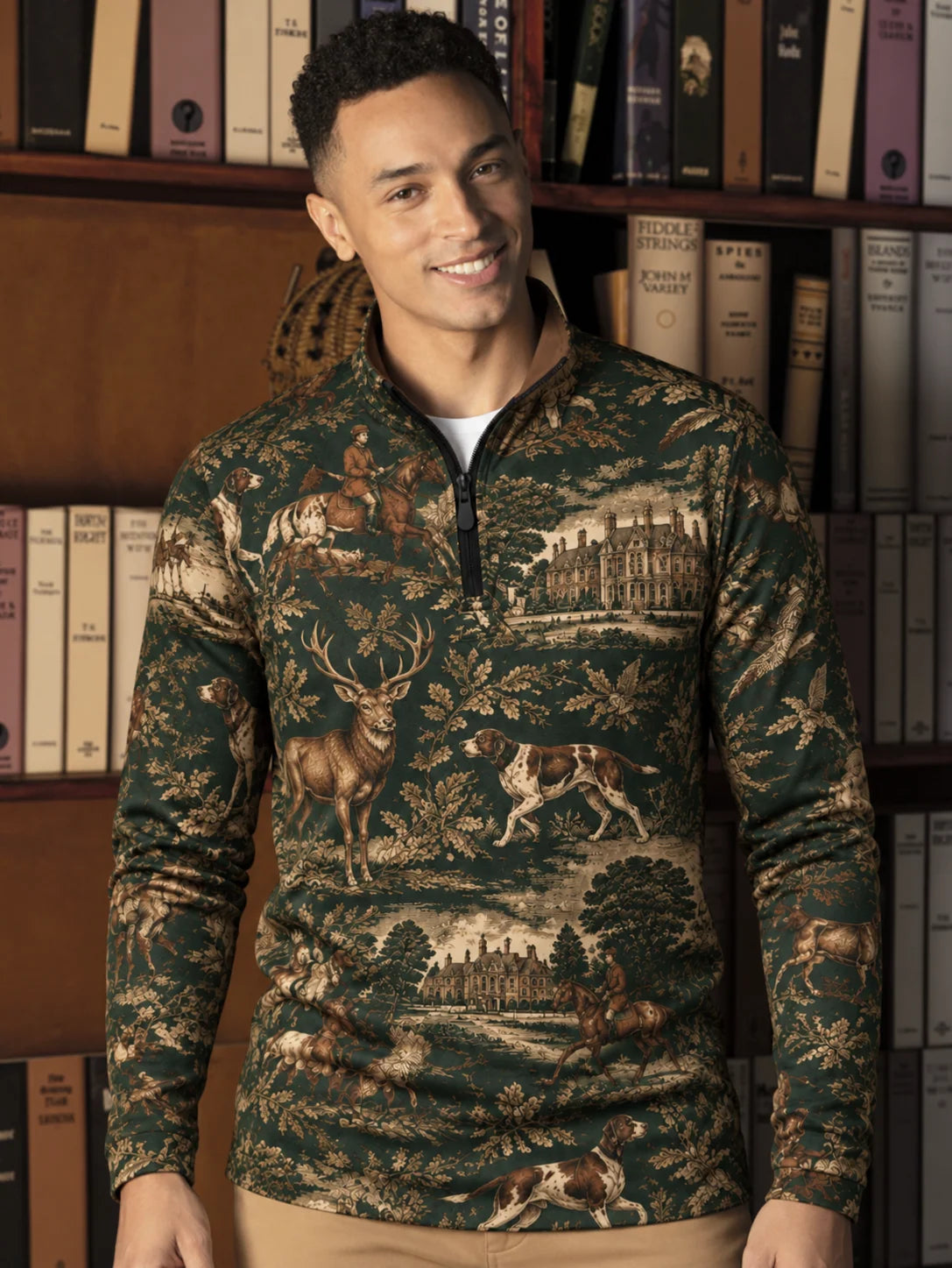 Country-Hunt-Performance-Quarter-Zip-Pullover