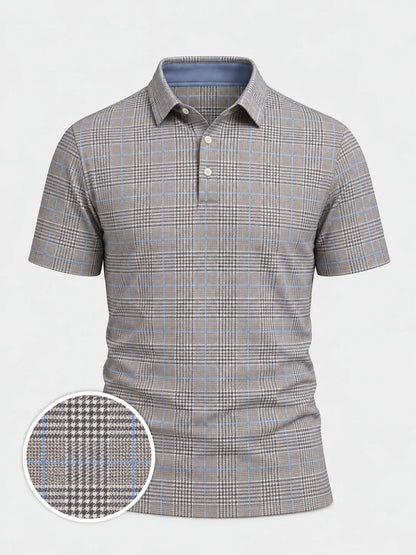 Windsor-Karo Performance-Golf-Poloshirt