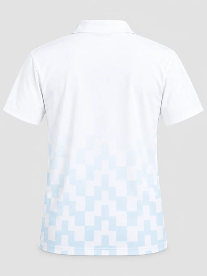 Sky Fairway Fade Performance-Poloshirt