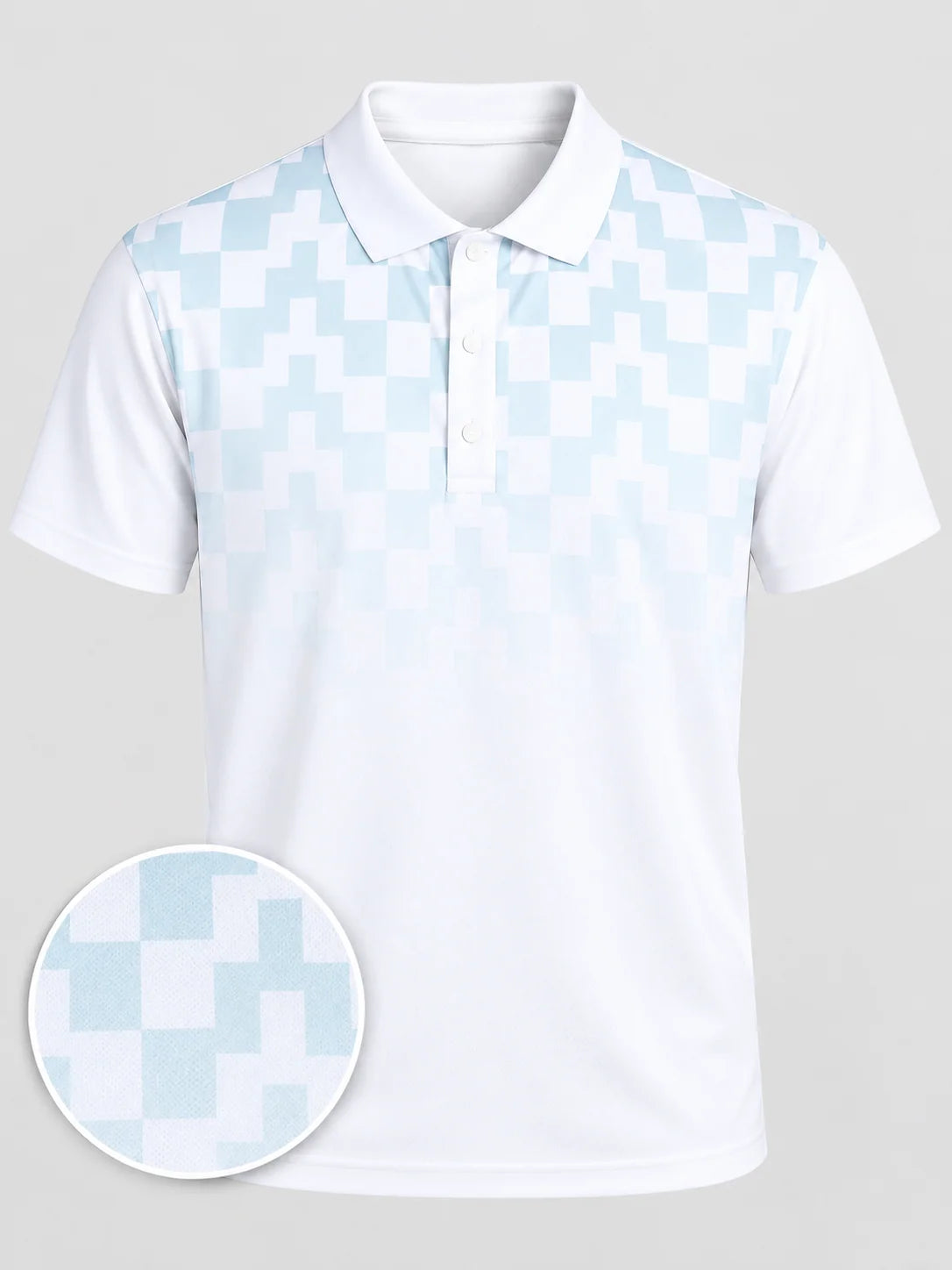 Sky Fairway Fade Performance-Poloshirt
