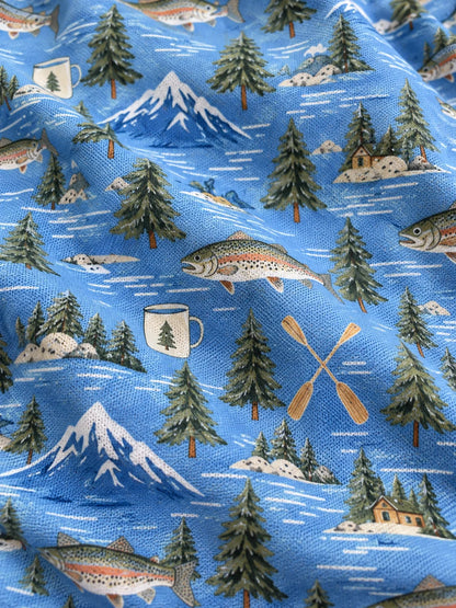 Mountain Lake Angler-Poloshirt